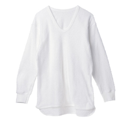 ソデス長袖Ｕ首シャツ 3Ｌ