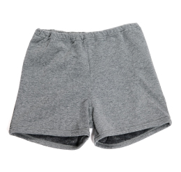 温活女子 綿混シャギー裏起毛1分丈ボトム