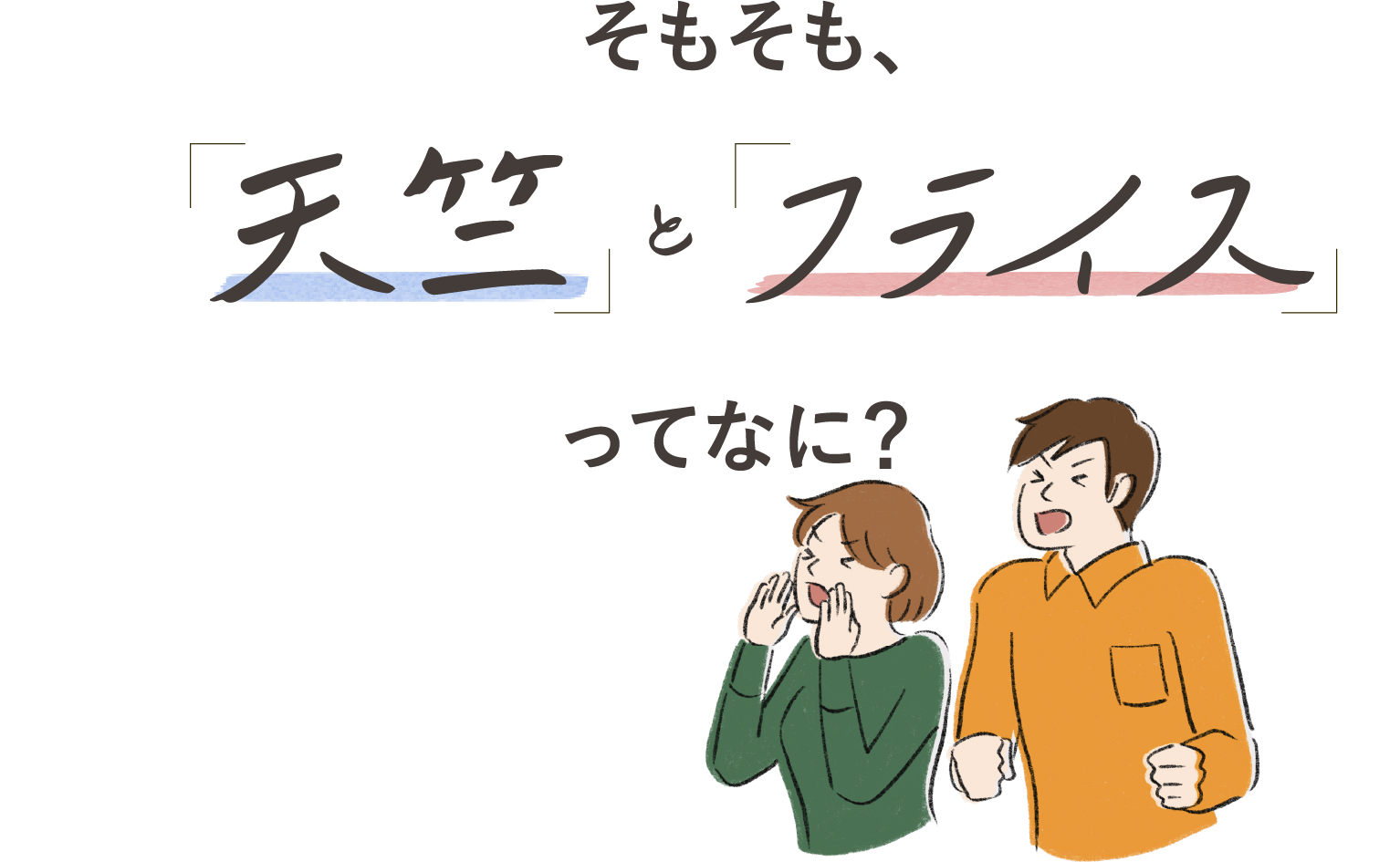 そもそも、天竺とフライス ってなに?