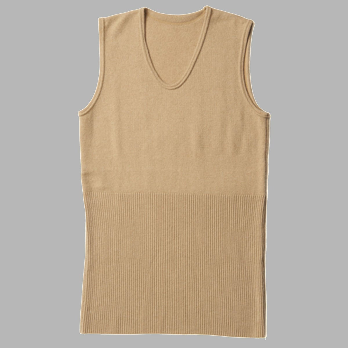 カシミヤ１００％コアラ加工アンダーベスト