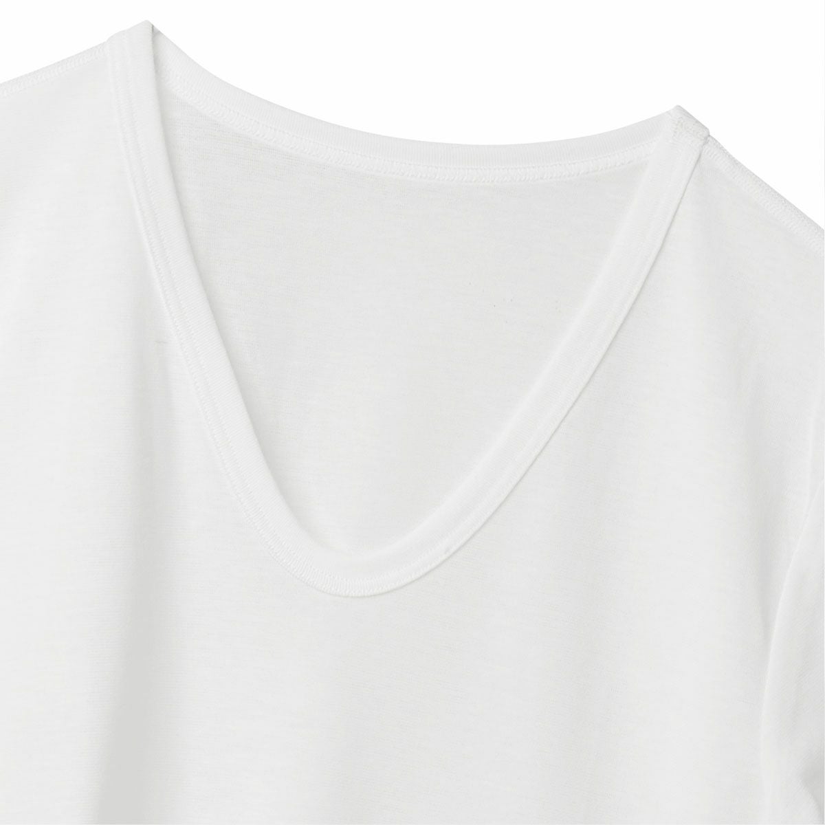 アイスコットン U衿半袖シャツ