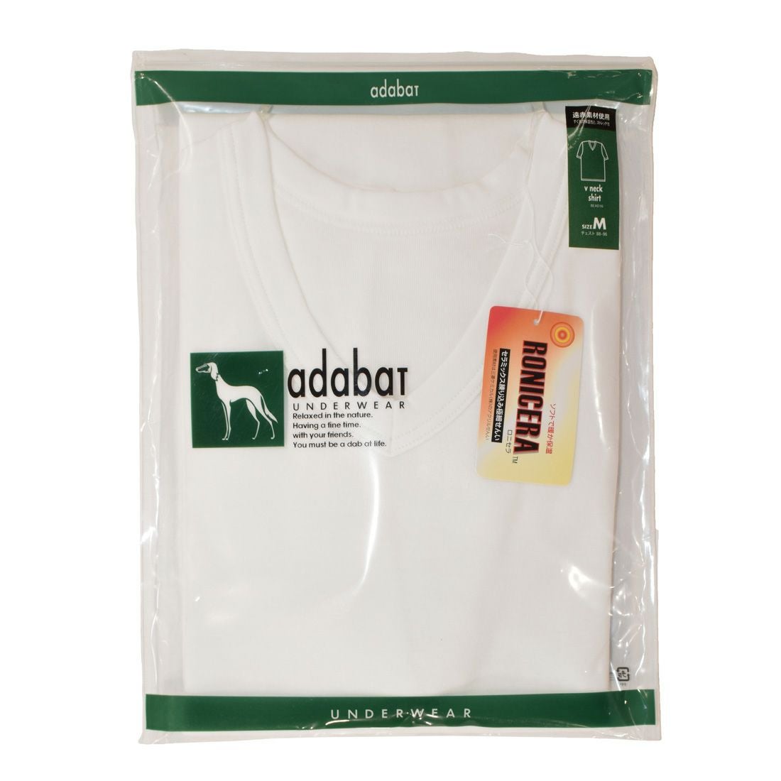 アダバット RONICERA(ﾛﾆｾﾗ) 半袖VネックTシャツ 
