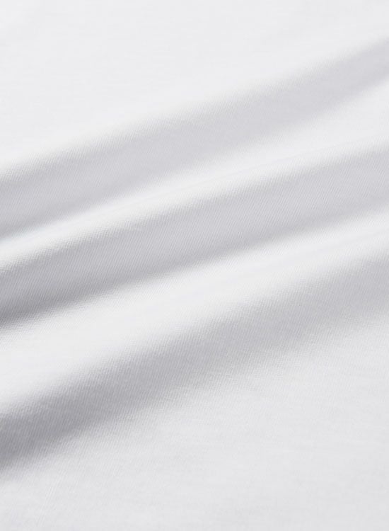 海島綿ラウンドネック半袖シャツ