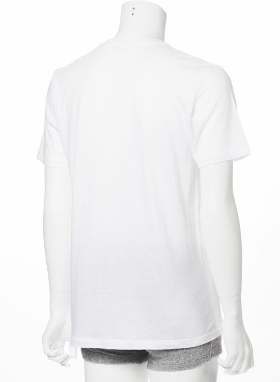 吊り天竺Vネック半袖シャツ