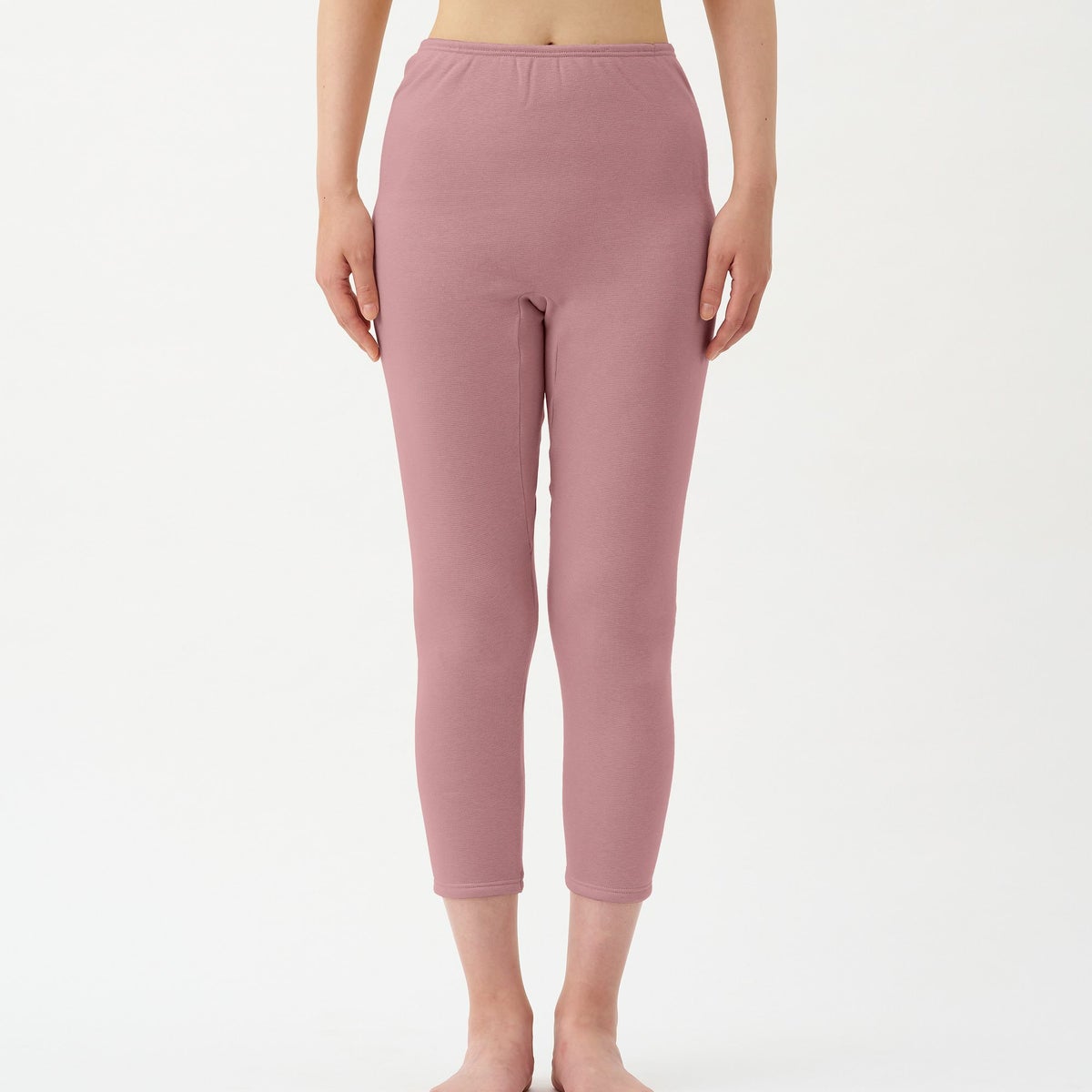 【まとう】神がかりの暖かさ 裏起毛スパッツ