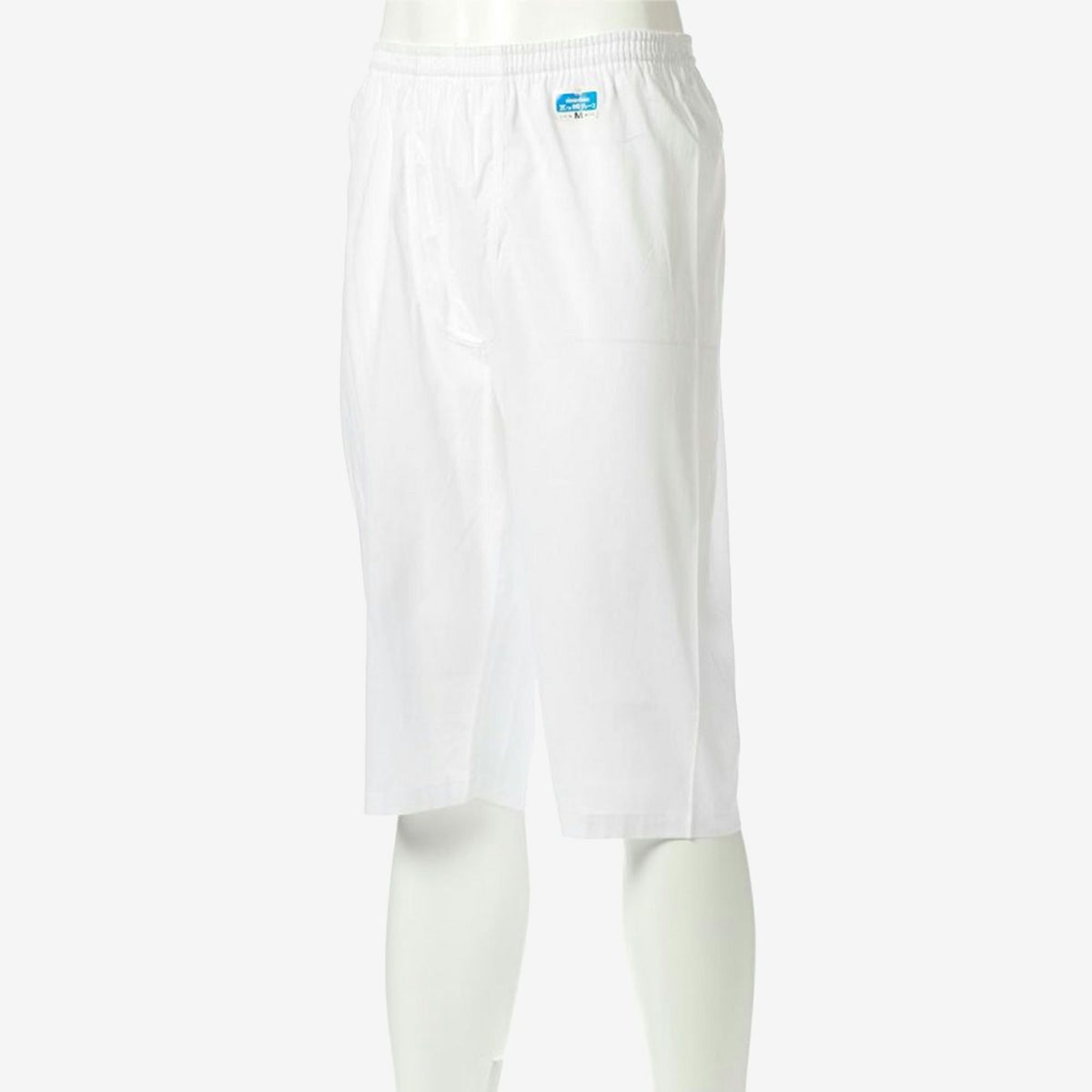 三つ桃クレープ綿１００％前開き 5分丈ロンパン