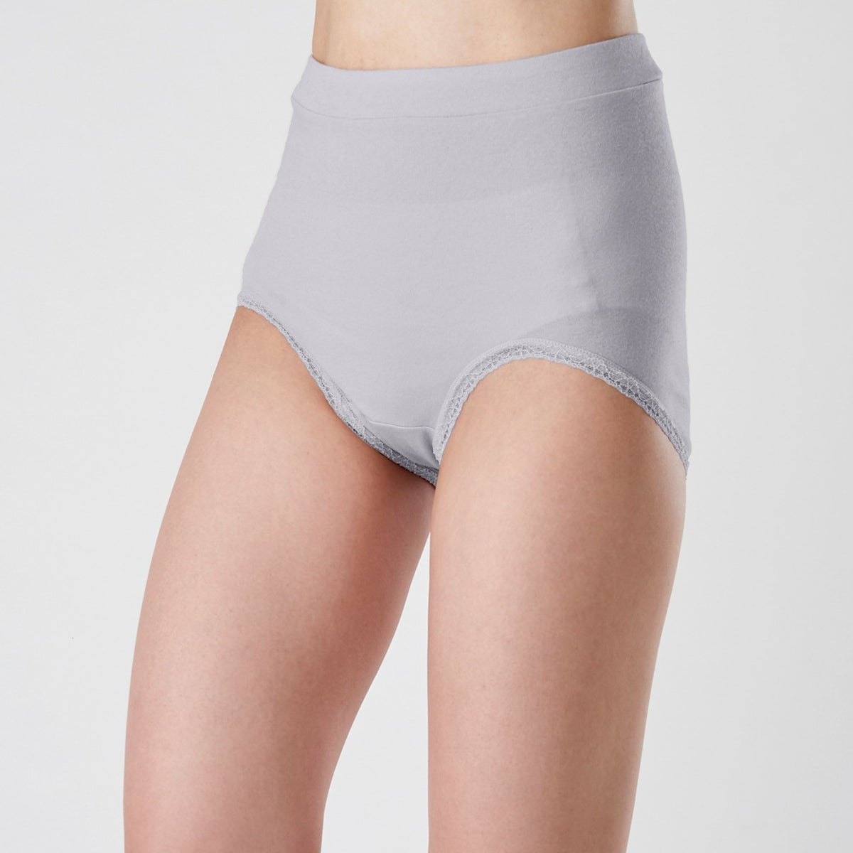 【肌ごころ】綿混ストレッチショーツ2枚組