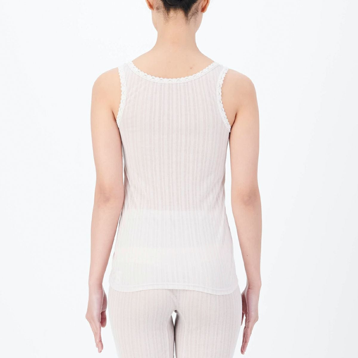 肌ごころ テンセル混キャミブラ