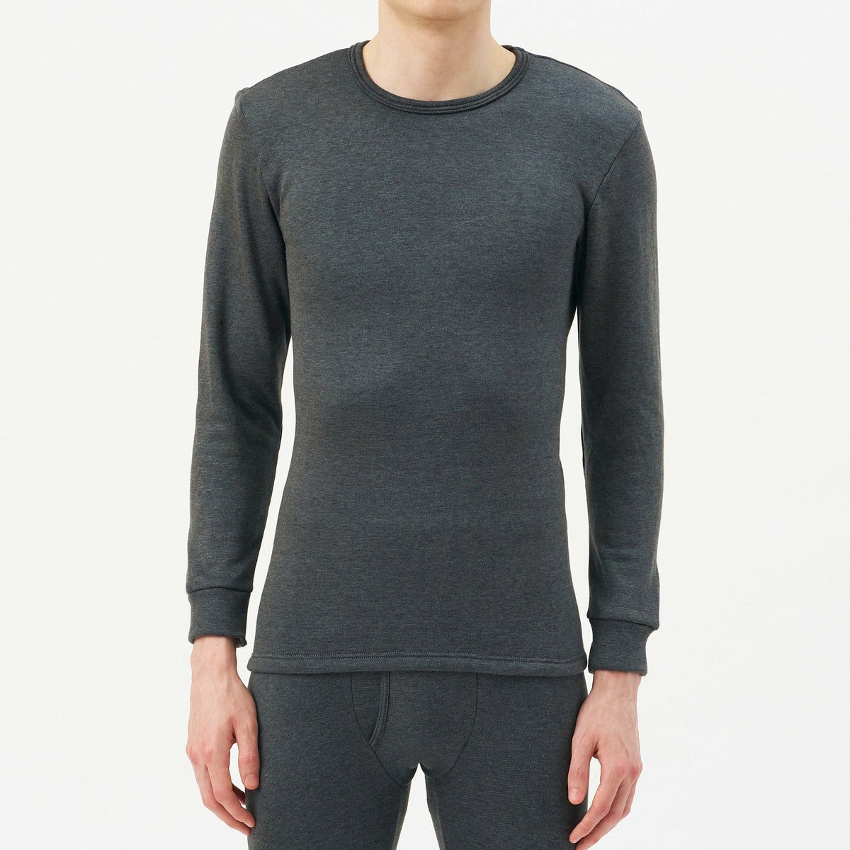 匠技 暖-KIWAMI- 長袖丸首シャツ