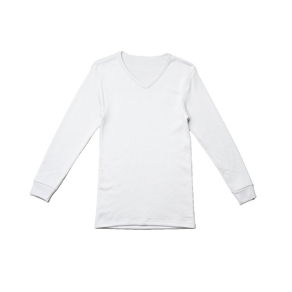 匠技 暖-KIWAMI- 長袖V首シャツ