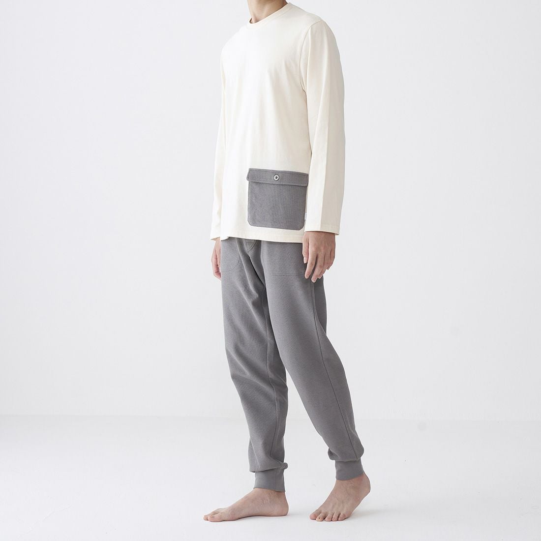  タケオキクチ 長袖クルーネックシャツ