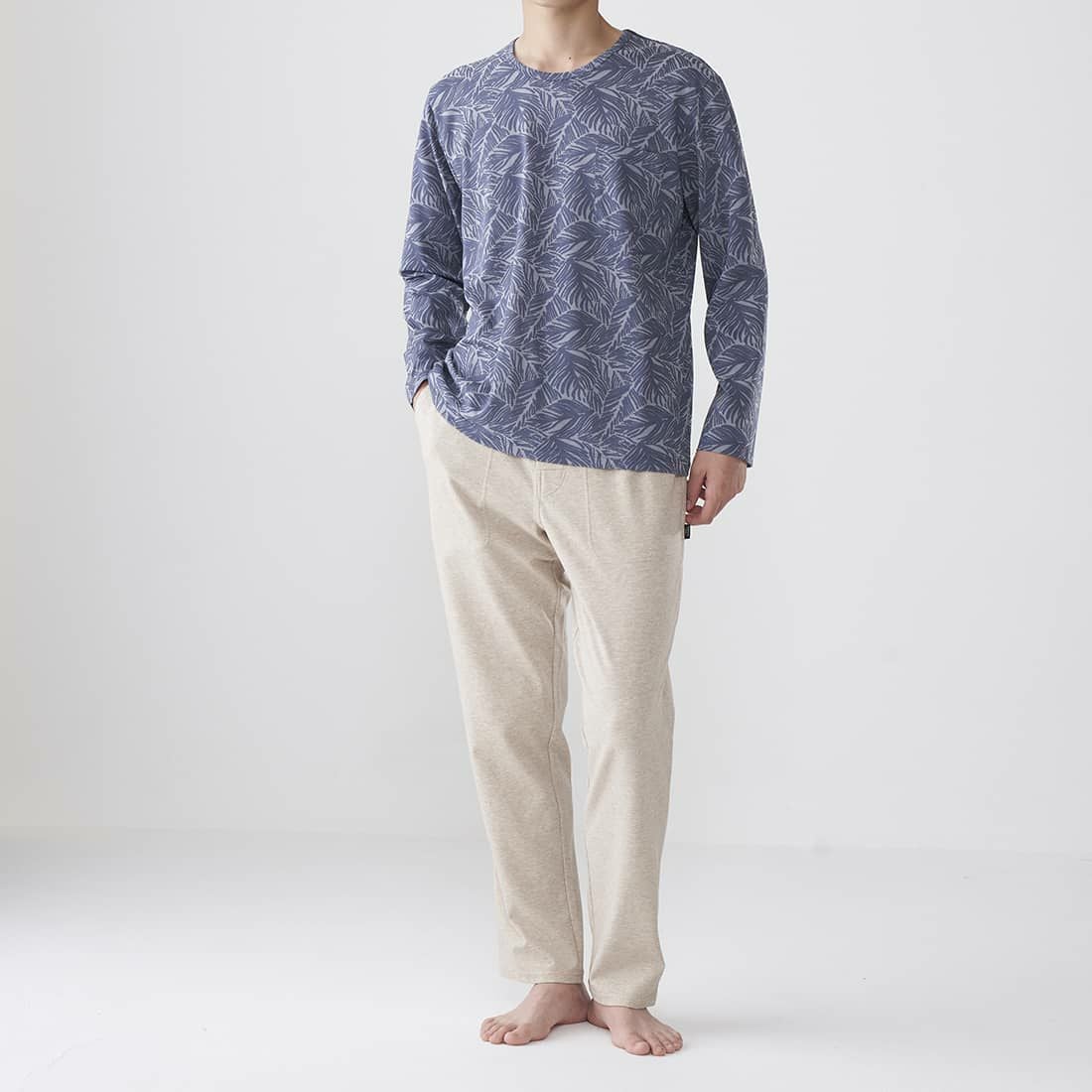 エポカ ウォモ 長袖クルーネックTシャツ