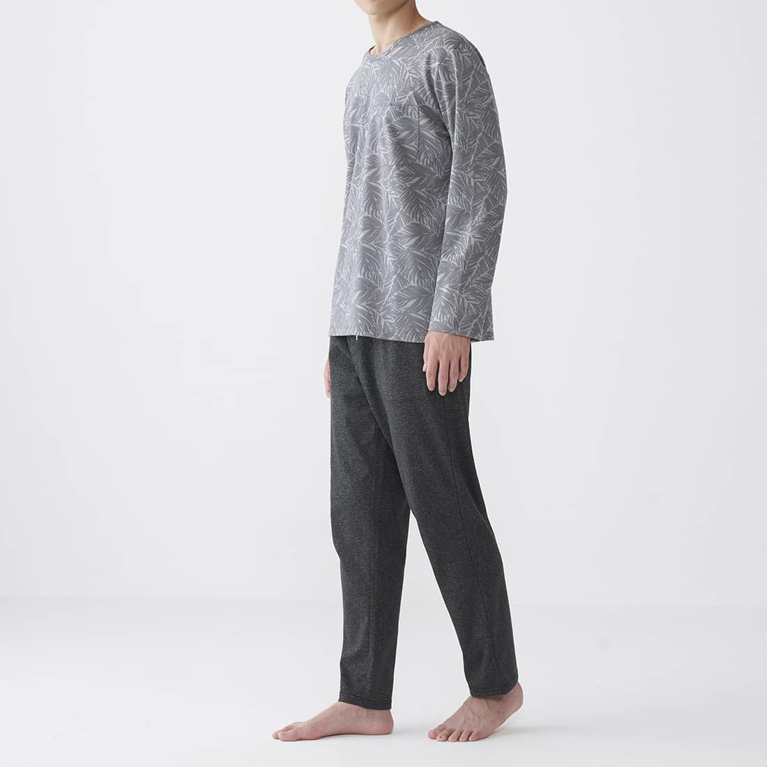 エポカ ウォモ 長袖クルーネックTシャツ