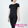 TANITA FITS ME ﾚﾃﾞｨｰｽ 半袖ｸﾙｰﾈｯｸTｼｬﾂ