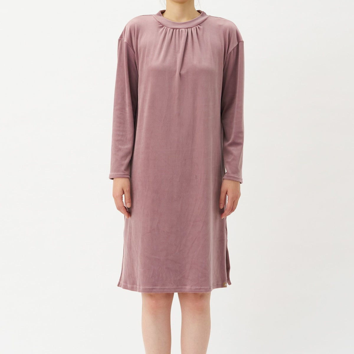 HOME BY TEMPUR レディース ハイネックワンピース