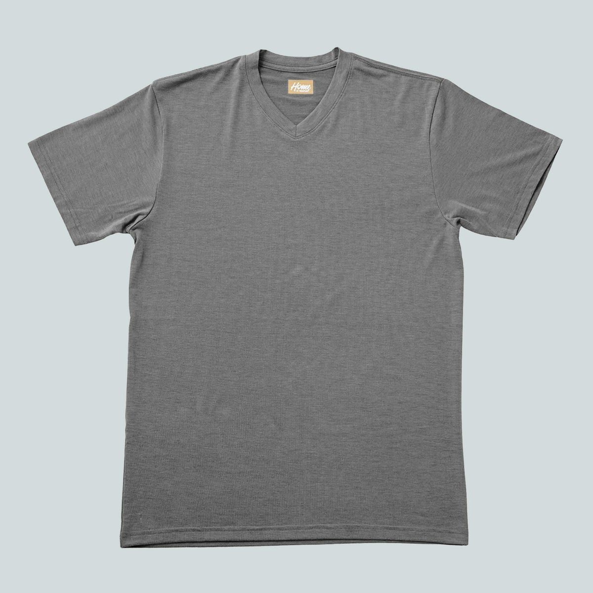 HOME BY TEMPUR メンズ 半袖V首シャツ