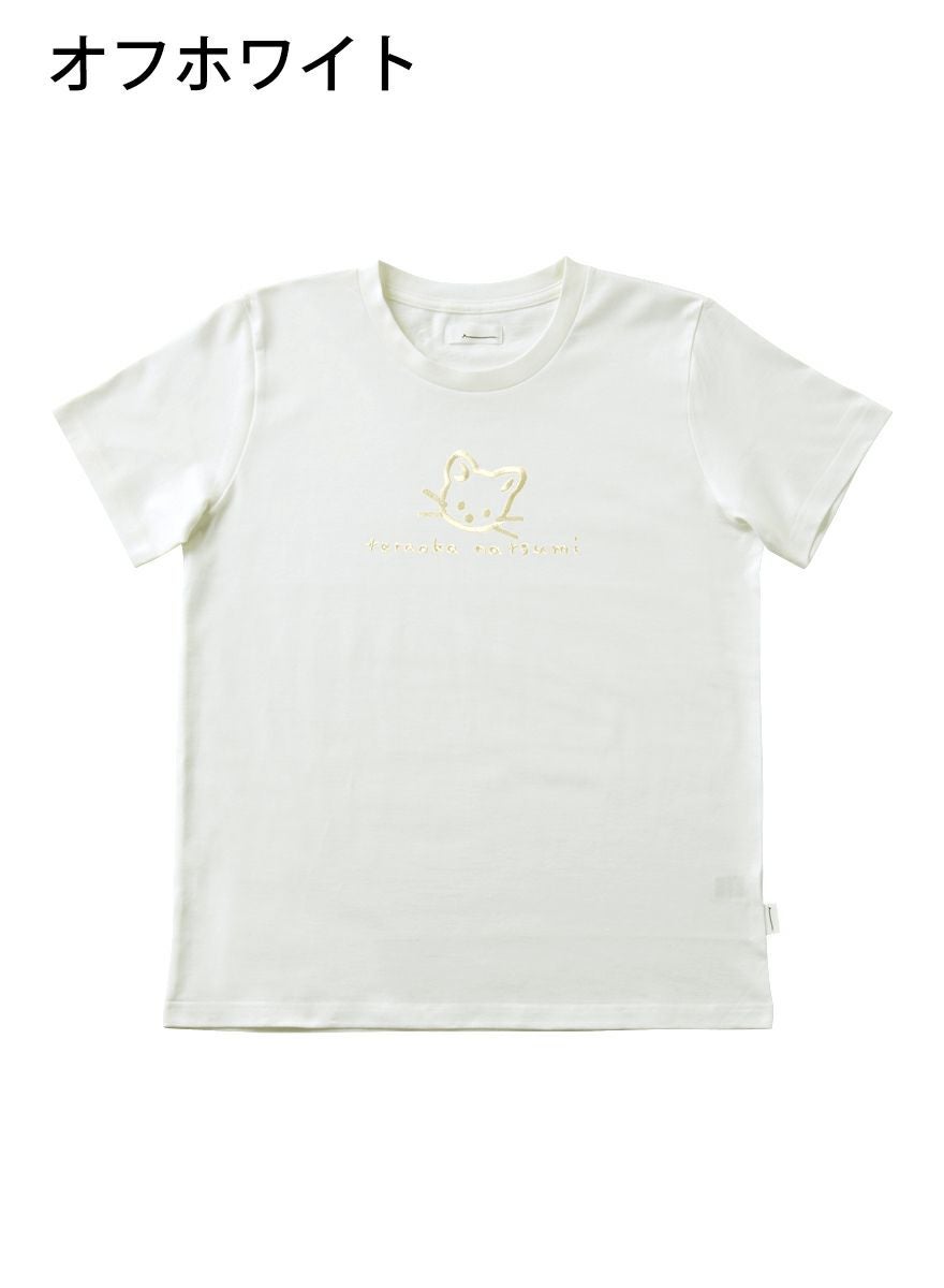 レディースＴシャツ たちみみ猫＋サイン