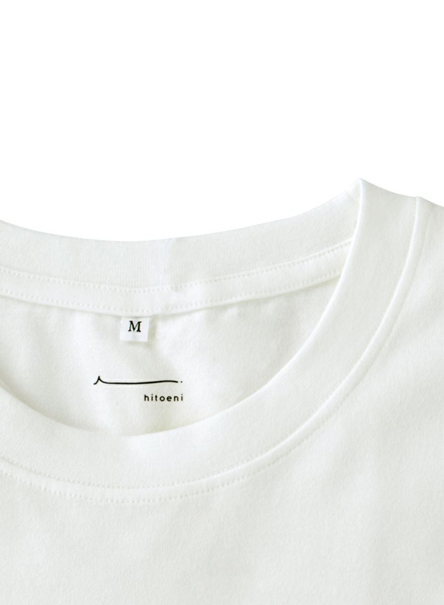 ッグサイズシルエットTシャツ 豆芝＋サイン