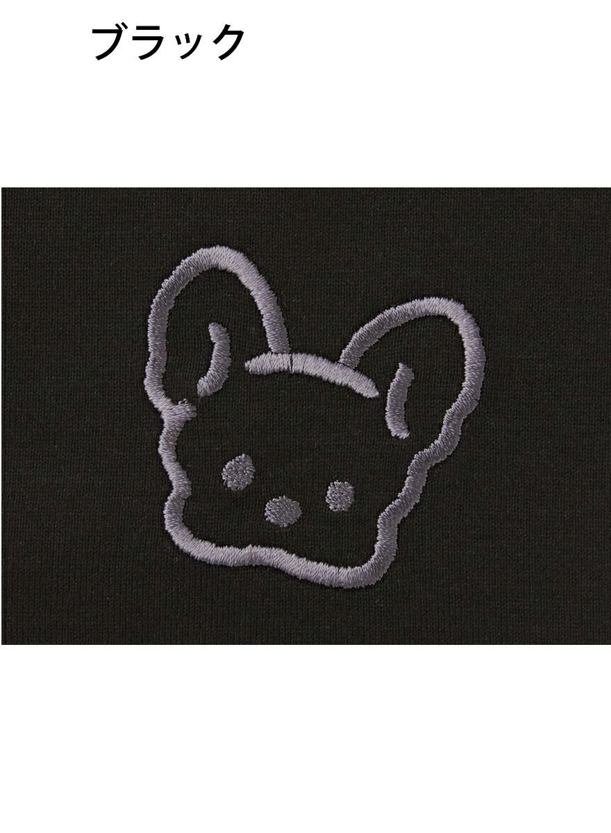 レディースチュニックTシャツ フレブル刺繍