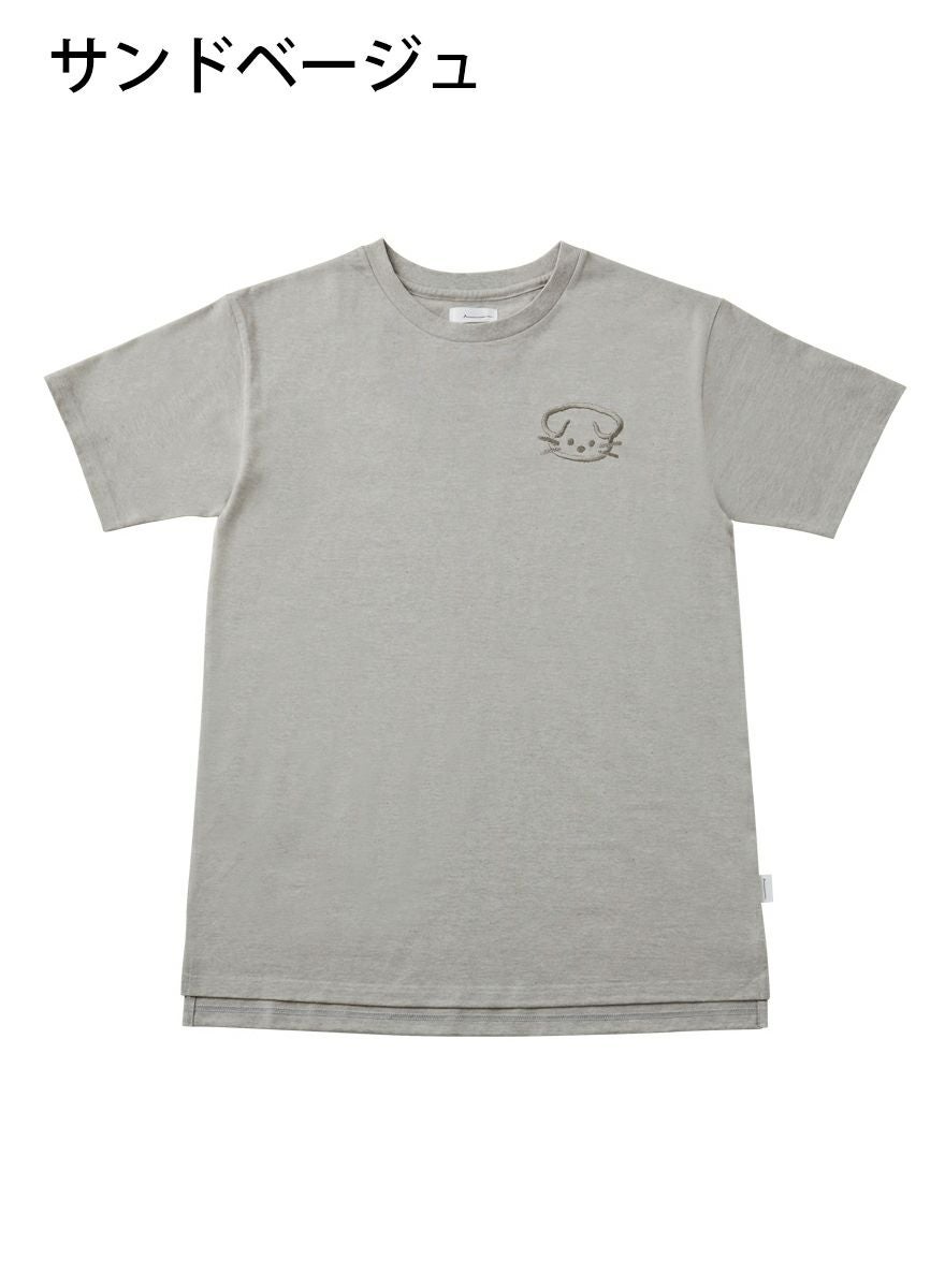 レディースチュニックTシャツ スコティッシュ刺繍