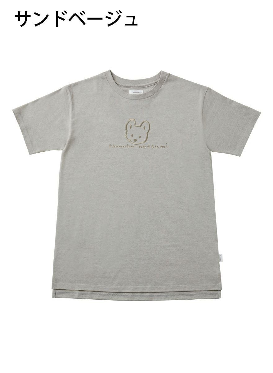 ディースチュニックTシャツ 豆芝＋サイン