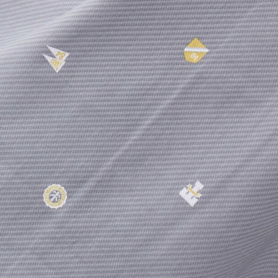 タケオキクチ　半袖スタンドカラーシャツ