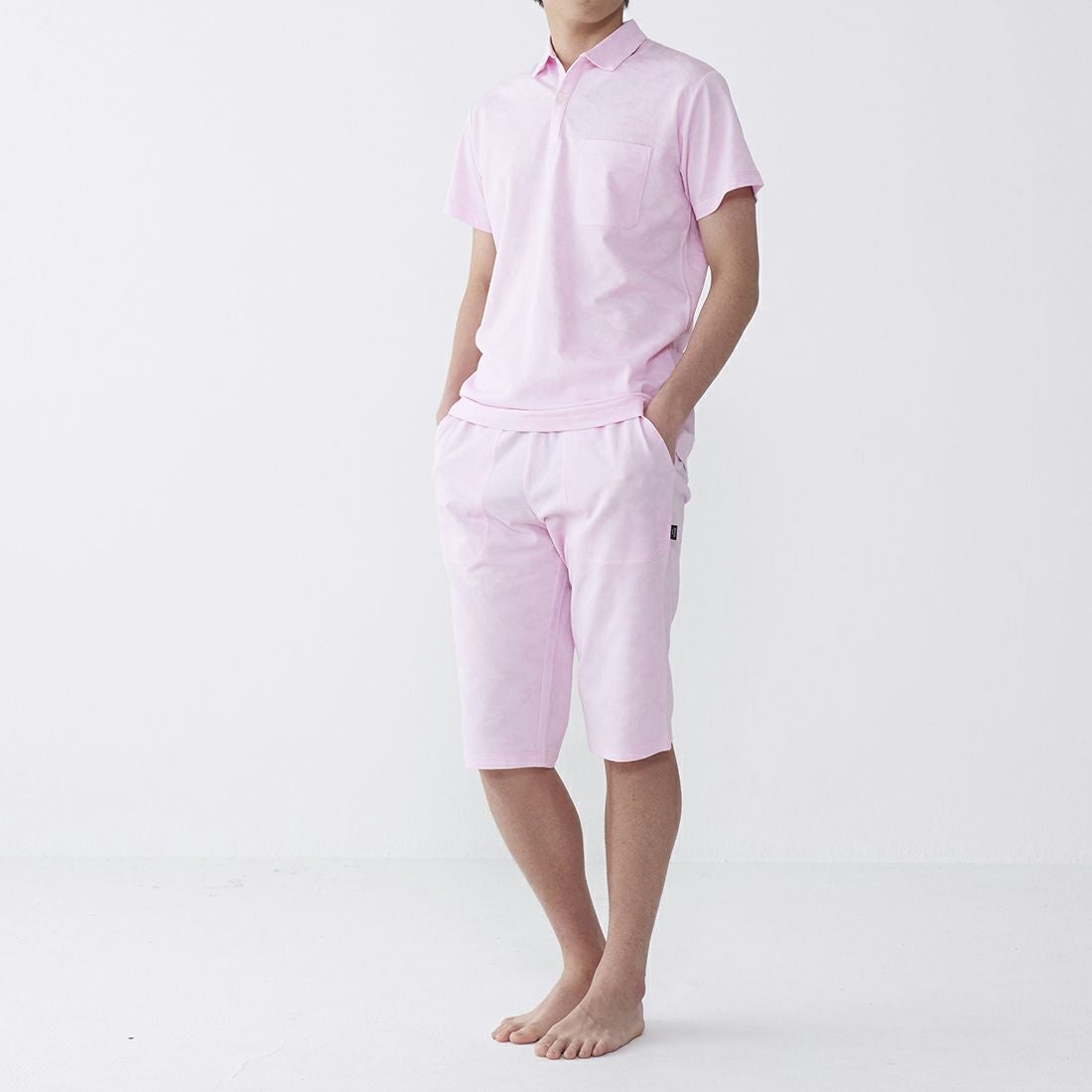 エポカ ウォモ カモフラジャカード半袖ポロ