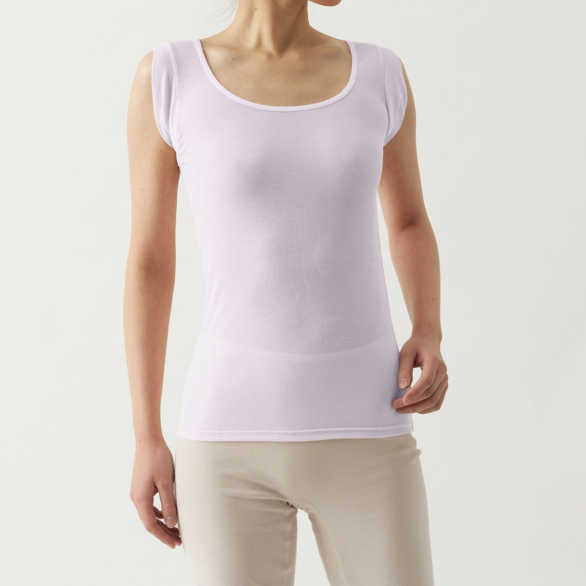 汗取りさん ワイドタンクトップ