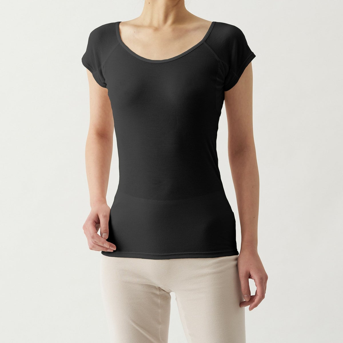 汗取りさん フレンチ袖インナー