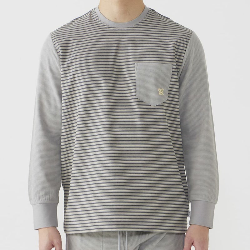 タケオキクチ　長袖クルーネックシャツ