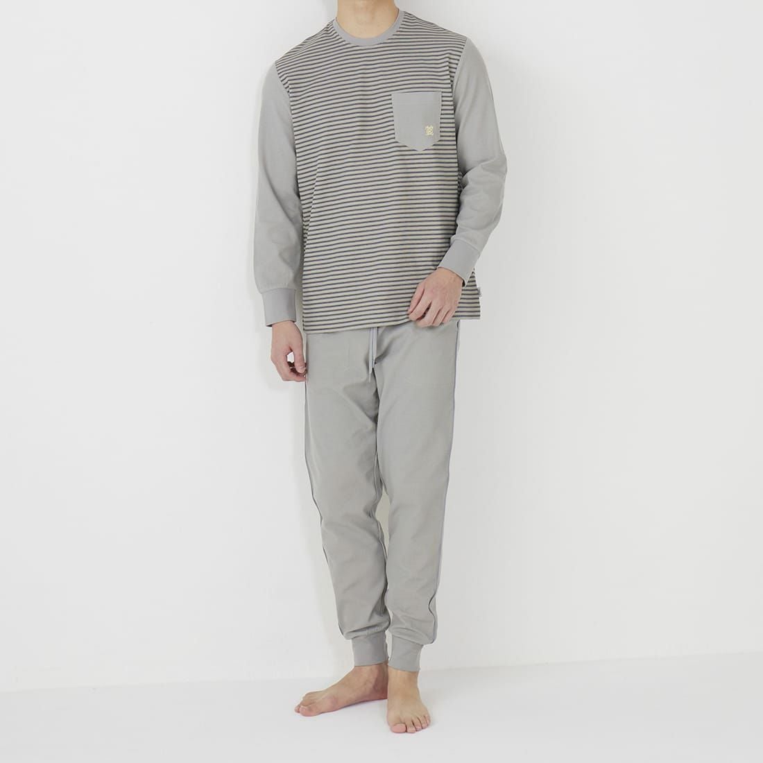 タケオキクチ　前閉じロングパンツ