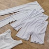 肌ごころ シルク混 3分丈ボトム