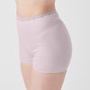 肌ごころ シルク入り 2P1分丈ショーツ