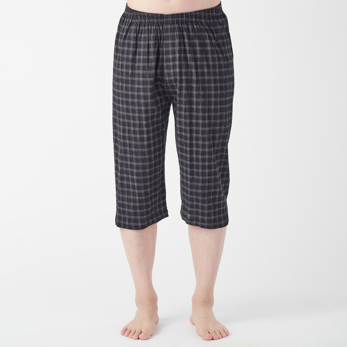 放熱ステテコ 楊柳先染めステテコ