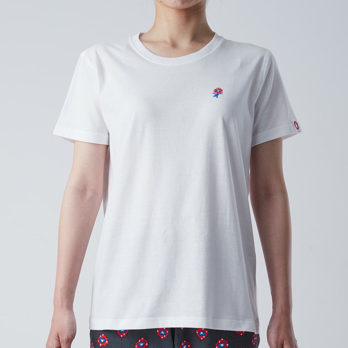 【レディース】EXPO 2025 インナーTシャツ半袖丸首 ミャクミャクワンポイント