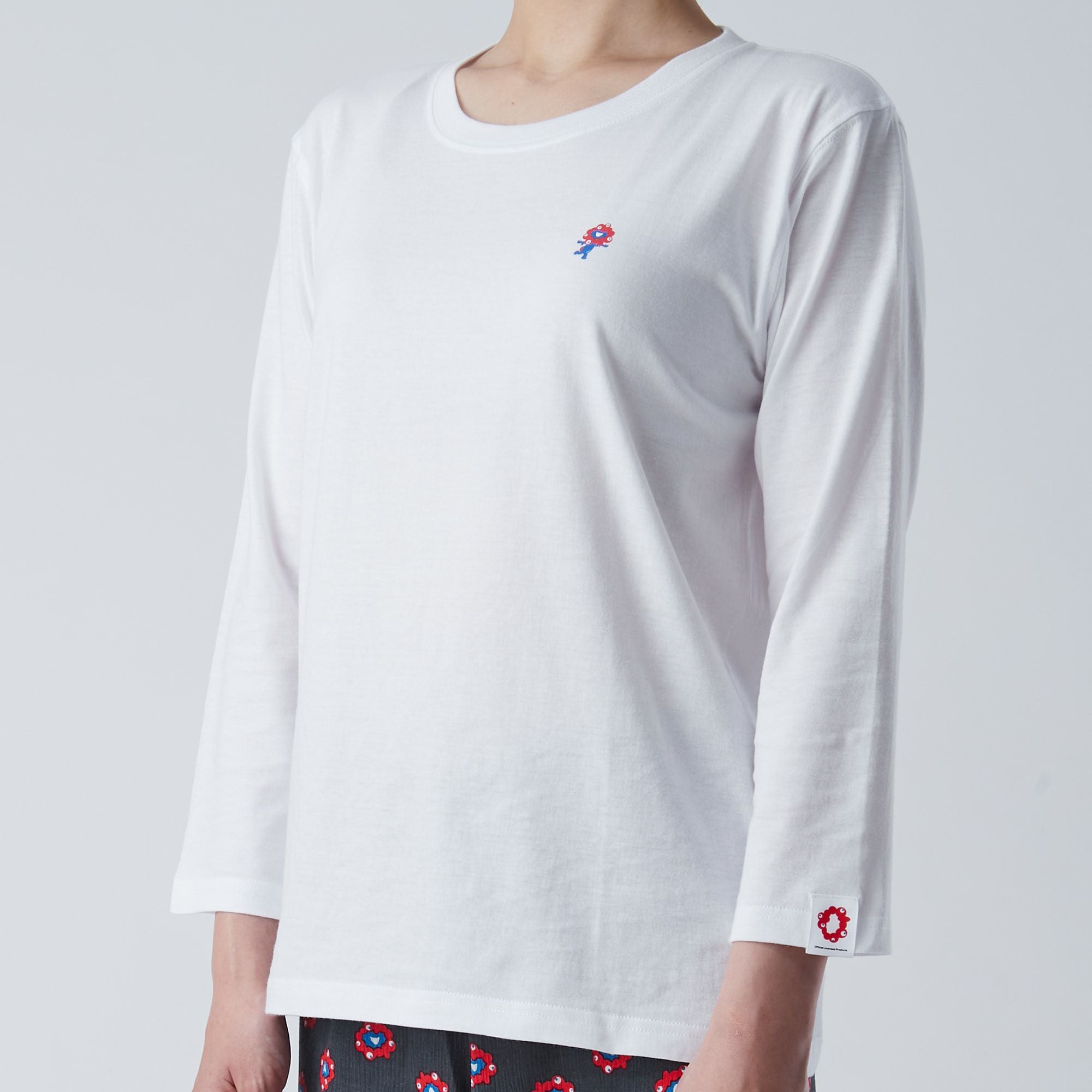 レディース】EXPO 2025 ミャクミャク 長袖丸首インナーTシャツ ワン