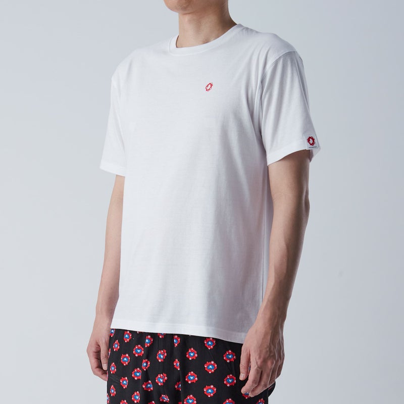 【メンズ】EXPO 2025 インナーTシャツ半袖丸首 シンボルマークワンポイント