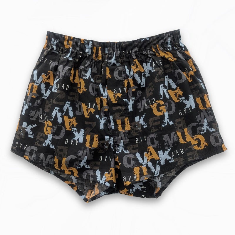 a.v.v 前開きプリントトランクス