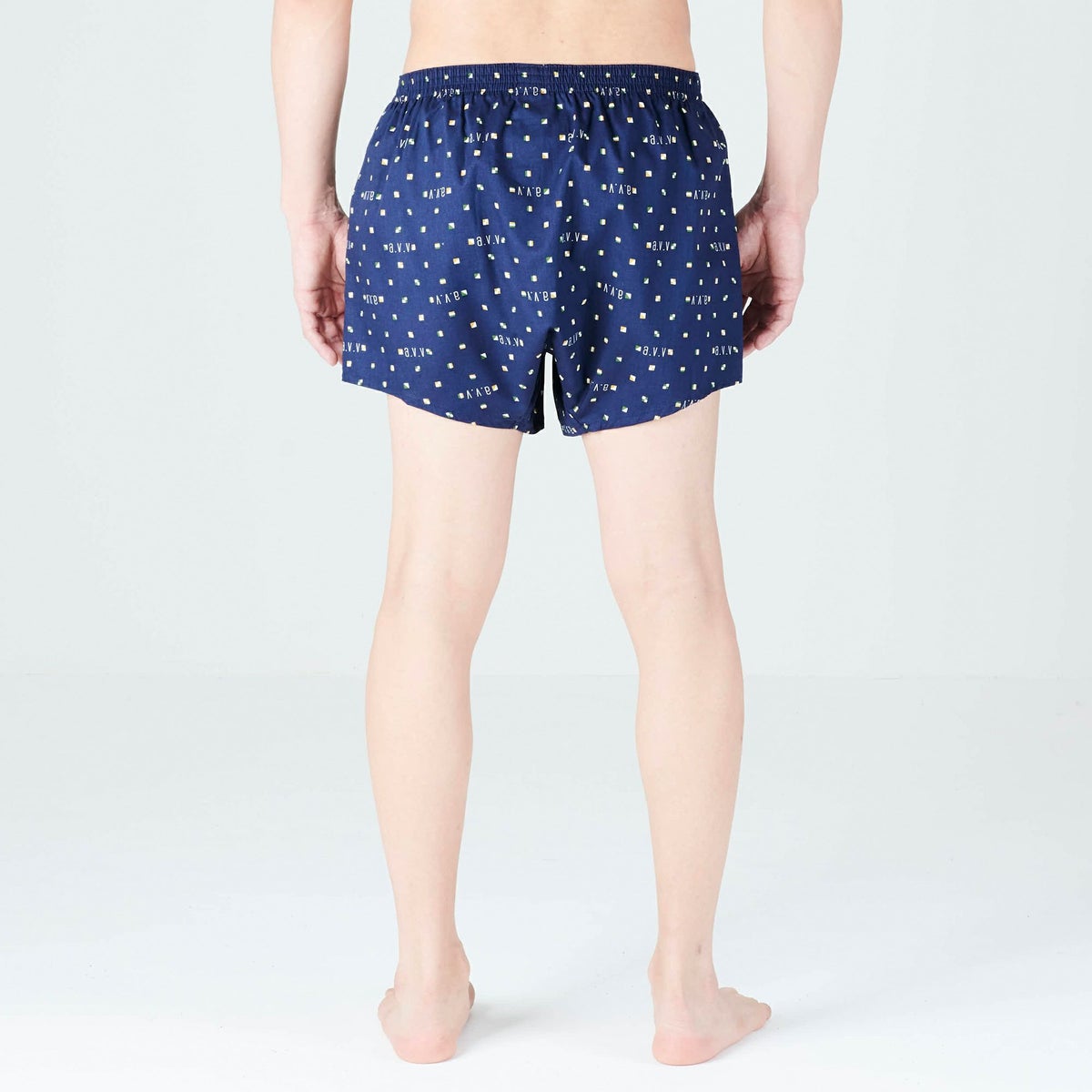 a.v.v 前開きプリントトランクス