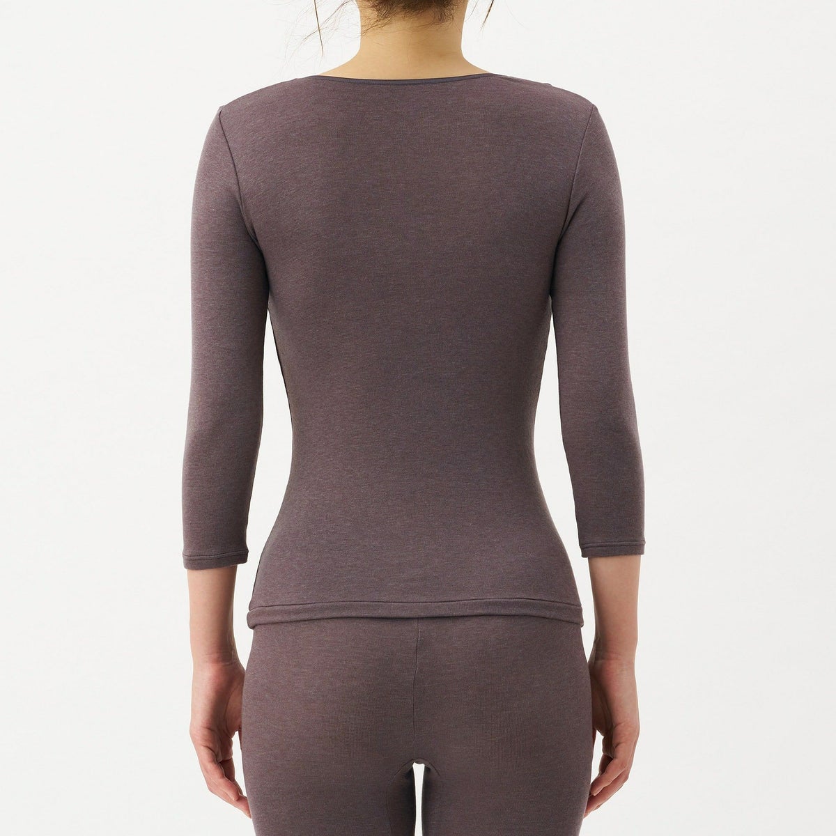 肌ごころ エクスハイパー 発熱 7分袖 インナー