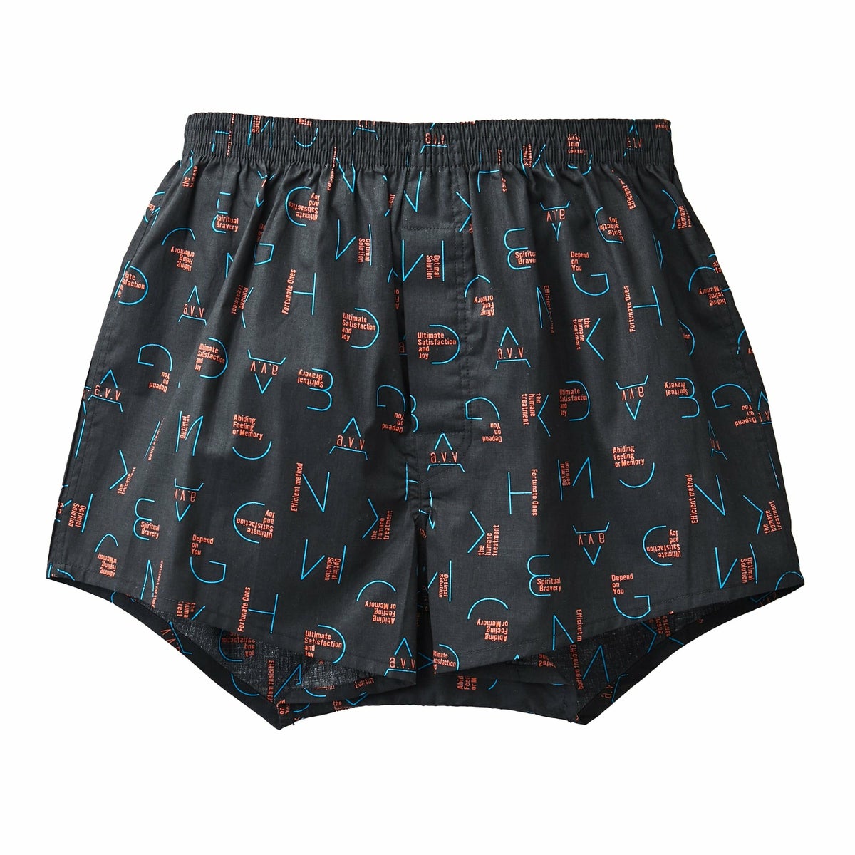 a.v.v ２枚組 前開きプリントトランクス