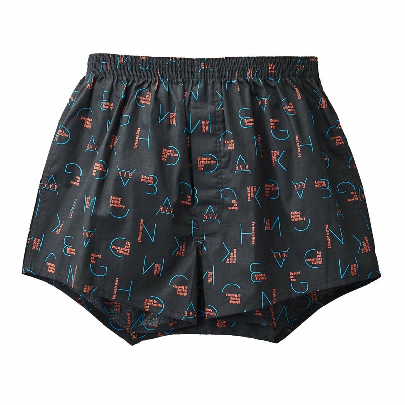 a.v.v ２枚組 前開きプリントトランクス