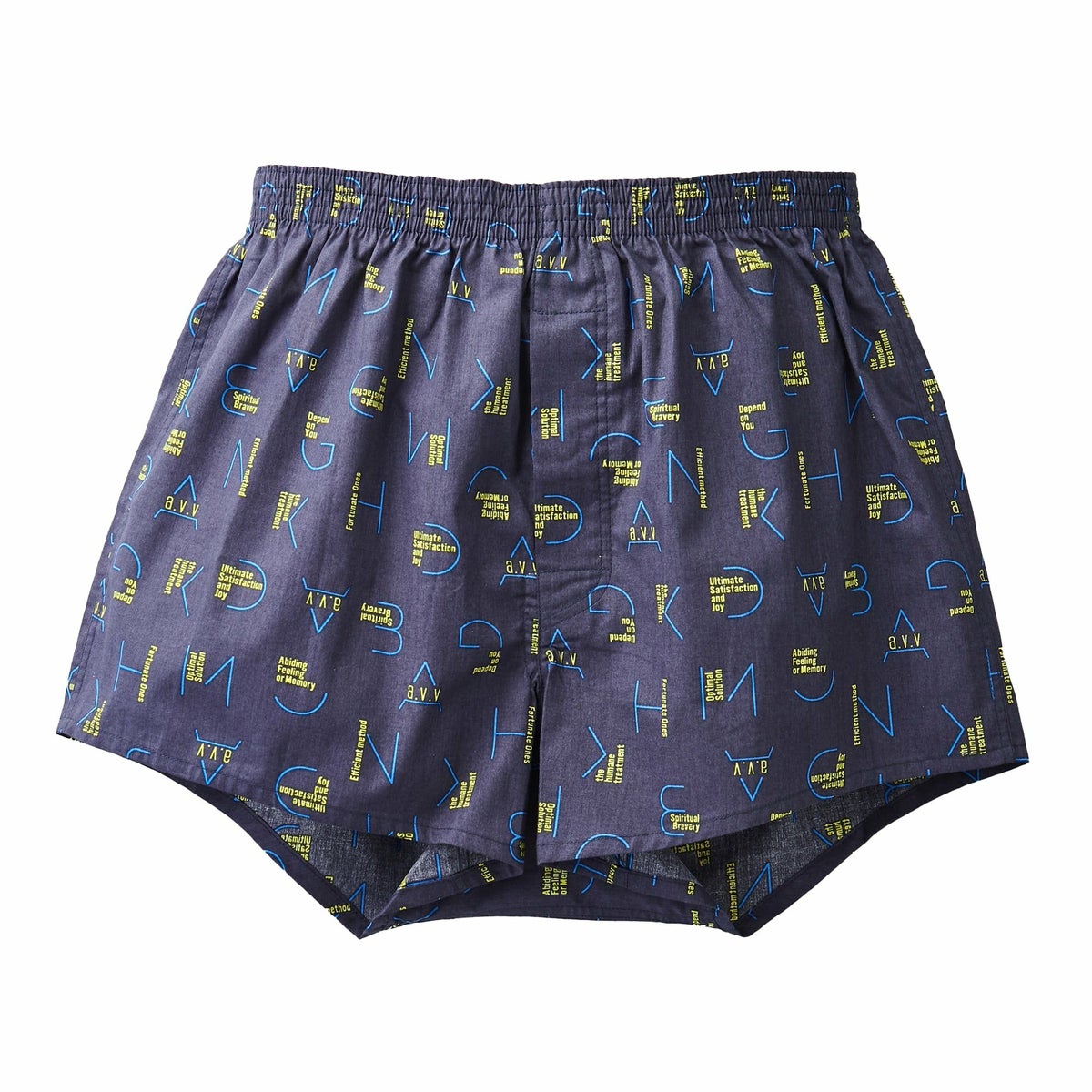 a.v.v ２枚組 前開きプリントトランクス