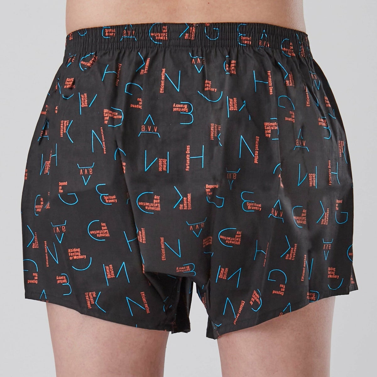 a.v.v ２枚組 前開きプリントトランクス