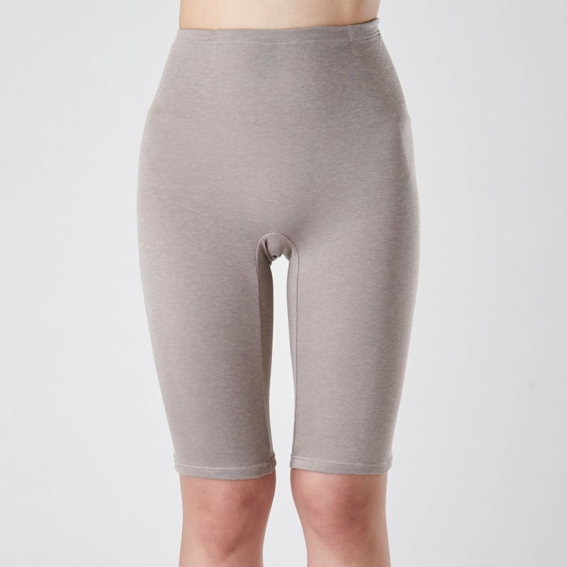 肌ごころ 選べるボトムス 吸湿発熱 5分丈ボトム