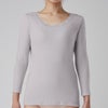 温暖力 カシミヤ・ウール入り ８分袖 インナー