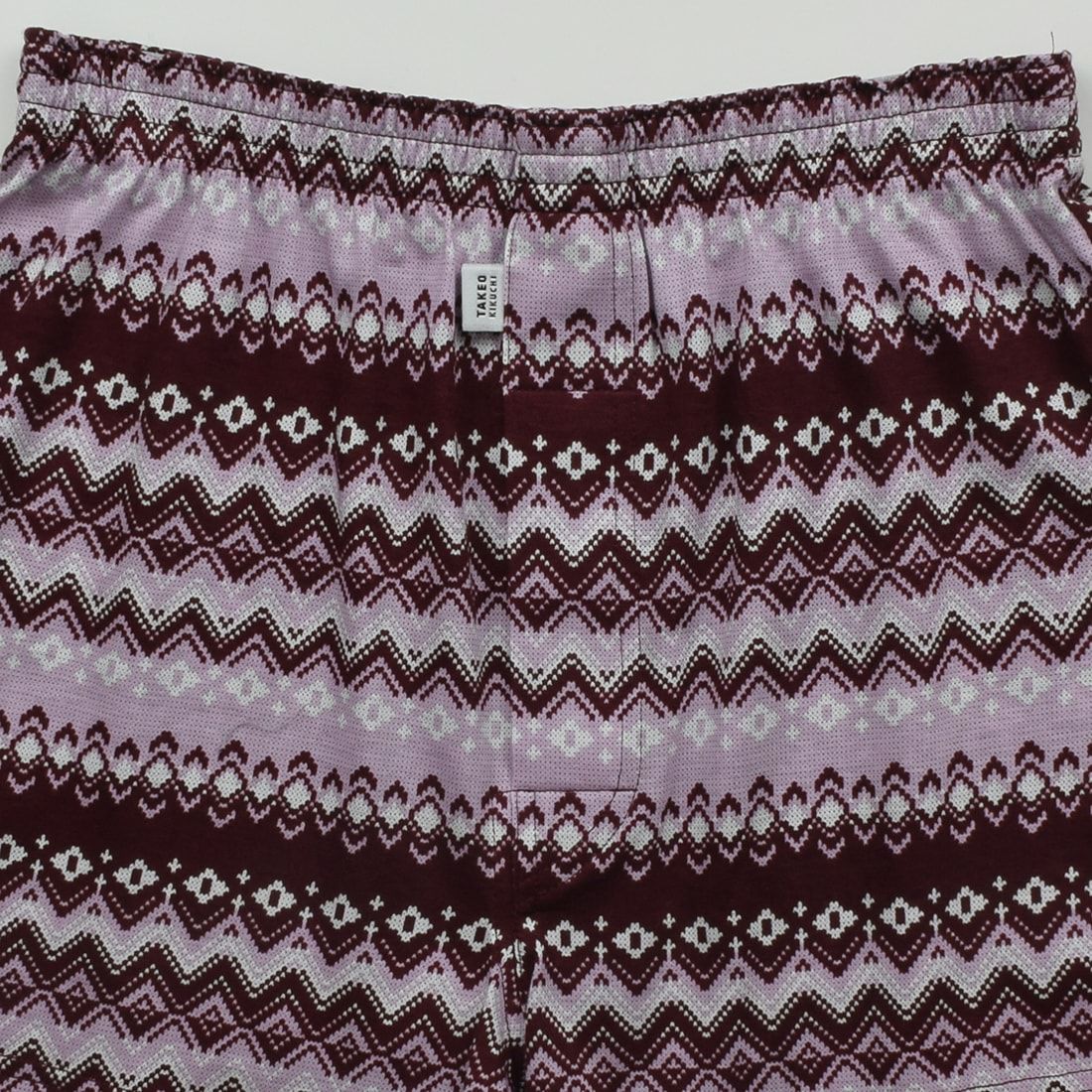 タケオキクチ 前開ニットトランクス