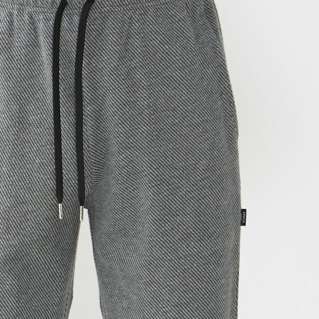 エポカ ウォモ 前閉リブテーパードパンツ