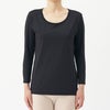 BREEZE/TEX レディースクルーネック8分袖インナー