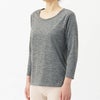 BREEZE/TEX レディースクルーネック8分袖インナー